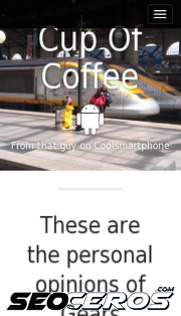 cupofcoffee.co.uk mobil previzualizare