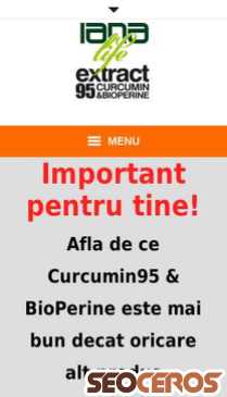 curcumin95.ro mobil preview