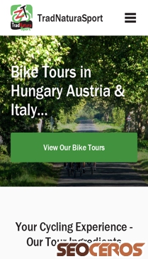 cycling-tours-in-hungary.com mobil vista previa