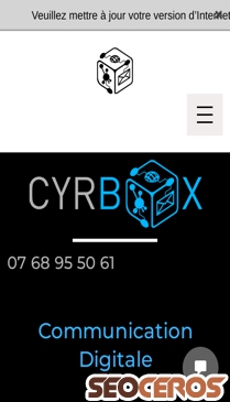 cyrbox.com mobil Vista previa