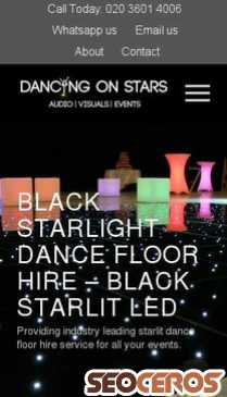 dancingonstars.co.uk/black-starlight-led mobil előnézeti kép
