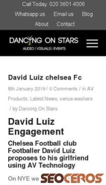 dancingonstars.co.uk/david-luiz-chelsea-fc mobil förhandsvisning