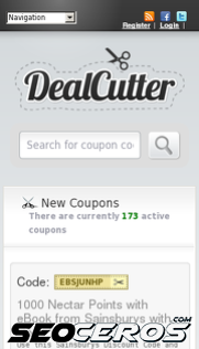 dealcutter.co.uk mobil náhled obrázku