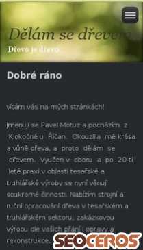 delamsedrevem.cz mobil Vista previa