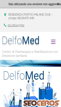delfomed.com mobil förhandsvisning