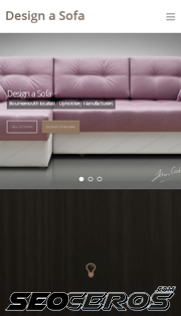 design-a-sofa.co.uk mobil előnézeti kép