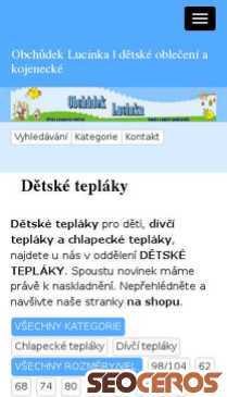 detsky-obleceni.cz/oddeleni/21690/detske-teplaky mobil náhled obrázku