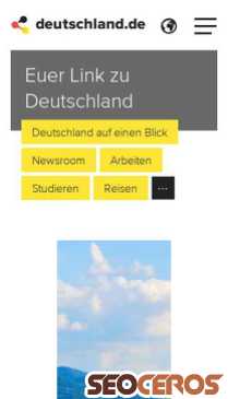 deutschland.de/de mobil previzualizare