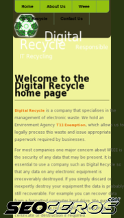 digitalrecycle.co.uk mobil preview