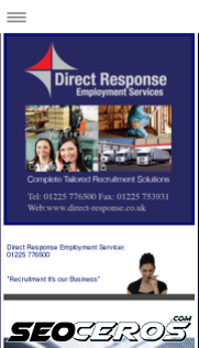 direct-response.co.uk mobil anteprima
