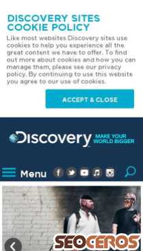 discoveryuk.com mobil előnézeti kép