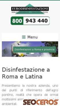 disinfestazioni-roma.com mobil Vorschau