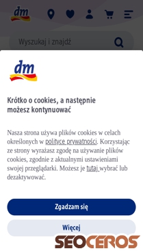 dm.pl mobil Vorschau