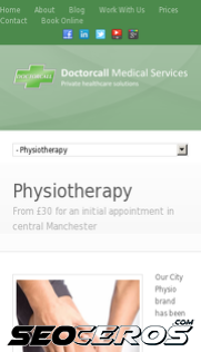 city-physio.co.uk mobil preview