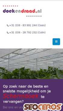 doekendraad.nl mobil preview
