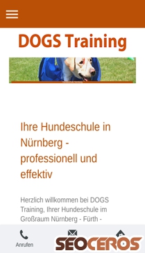 dogs-training.eu mobil náhľad obrázku