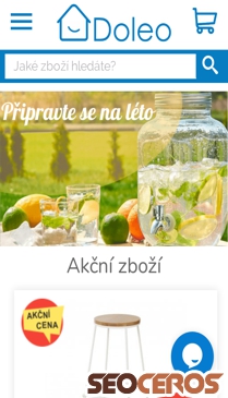 doleo.cz mobil előnézeti kép