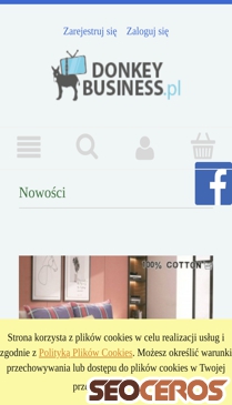 donkeybusiness.pl mobil náhľad obrázku
