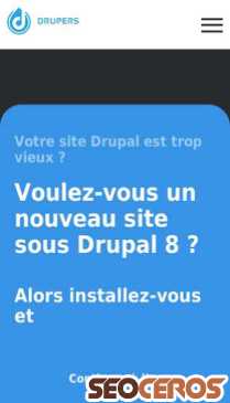 drupers.fr mobil anteprima