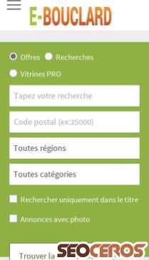e-bouclard.fr mobil preview