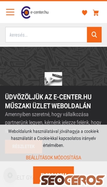 e-center.hu mobil előnézeti kép