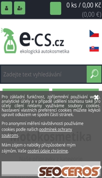 e-cs.cz/motokosmetika mobil förhandsvisning