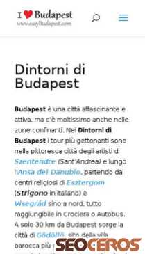 easybudapest.com/it/dintorni-di-budapest mobil förhandsvisning