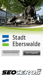 eberswalde.de mobil előnézeti kép