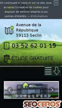 eco-alternativ-energies.fr mobil náhľad obrázku
