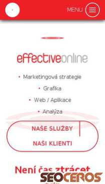 effectiveonline.cz mobil Vorschau