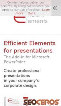 efficient-elements.com mobil náhled obrázku