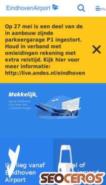 eindhovenairport.nl mobil anteprima