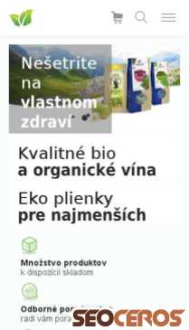 ekomarket.sk mobil előnézeti kép