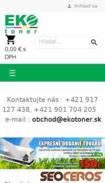 ekotoner.sk mobil náhľad obrázku