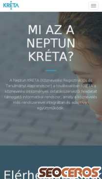 e-kreta.hu mobil előnézeti kép