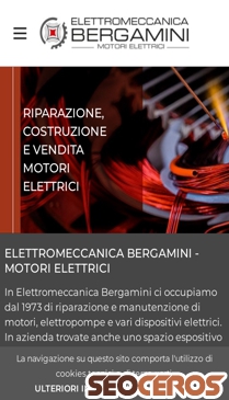 elettromeccanicabergamini.it mobil preview