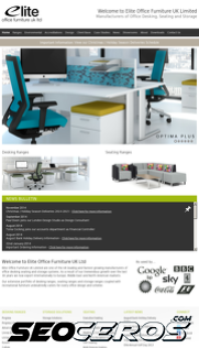 elite-furniture.co.uk mobil preview