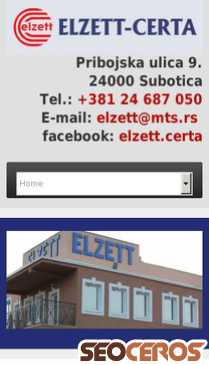 elzettsu.rs mobil förhandsvisning