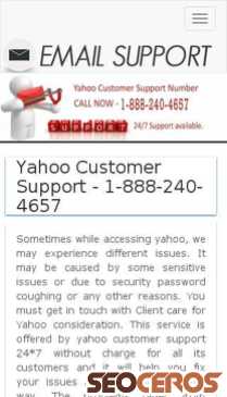 emailcustomersupport247.com mobil preview