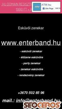 enterband.atw.hu mobil obraz podglądowy