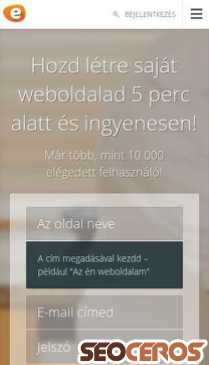 eoldal.hu mobil Vorschau