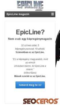 epicline.hu mobil előnézeti kép