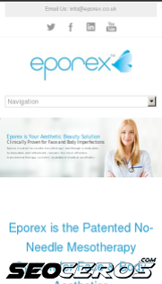 eporex.co.uk mobil előnézeti kép