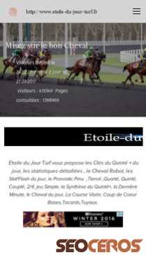 etoile-du-jour-turf.fr mobil Vista previa