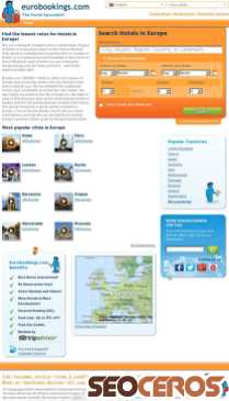 eurobookings.com mobil előnézeti kép