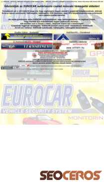 eurocar.hu mobil náhľad obrázku