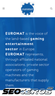 euromat.org mobil preview