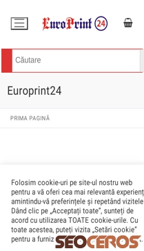 europrint24.ro mobil obraz podglądowy