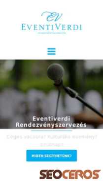 eventiverdi.hu mobil náhled obrázku