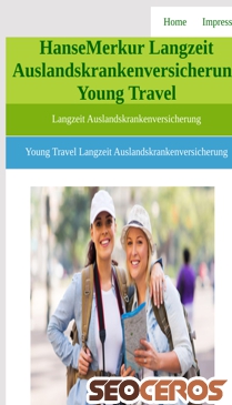 expat-krankenversicherung.de/langzeit-auslandskrankenversicherung-young-travel.html mobil előnézeti kép